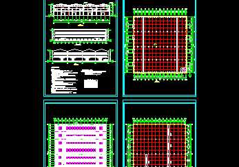 某單層工業廠房建筑施工圖免費下載 工業 農業建筑